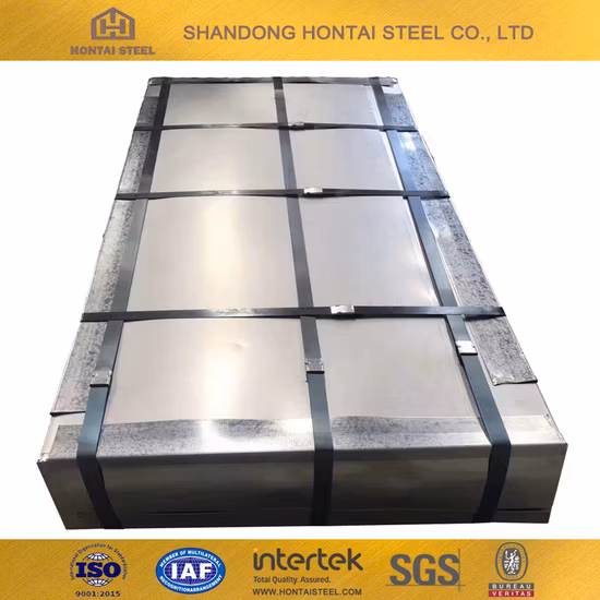 SGCC /Dx51d+Z Metal Roofing Plate Building Material 4X8 SPCC 0.3mm 0.4mm 0.46mm 0.5mm Zinc Coated Galvanized Corrugated Iron Roof Sheet