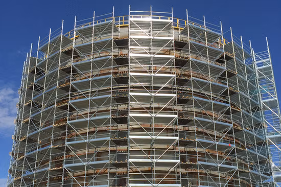 Galvanized Steel Ringlock Scaffolding Layher All Round Scaffolding System En12811