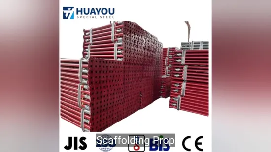 Adjustable Q235 Formwork Steel Prop for Construction Scaffolding Support 