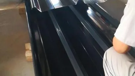 Anti Condensation Box Profile Color Steel Roof 1050mm Prepainted Trapezoidal Roofing Sheet 