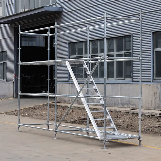 Ringlock Scaffolding System Hot Dipped Galvanized for Building Construction 