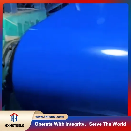 0.5mm X 1250mm Az150 En 10346 S350gd Color Coated Galvanized Steel Coil 