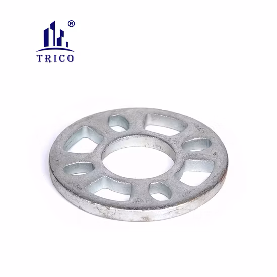 Scaffolding Casting Steel Ledger End Round Ring Ledger Head Ringlock Rosette 48mm