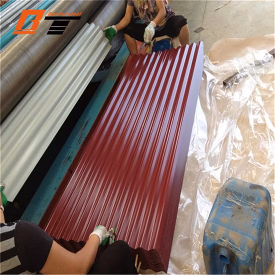 Roofing Sheet Long Lifetime Stone Coated Metal Steel Roofing Tile