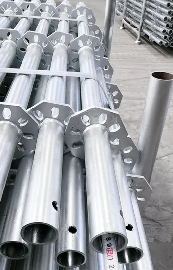 Heavy Duty Layher HDG/Painted/Powder Coated Galvanized Scaffold System Price Standard Ledger Brace Ringlock Steel Scaffolding for Sale