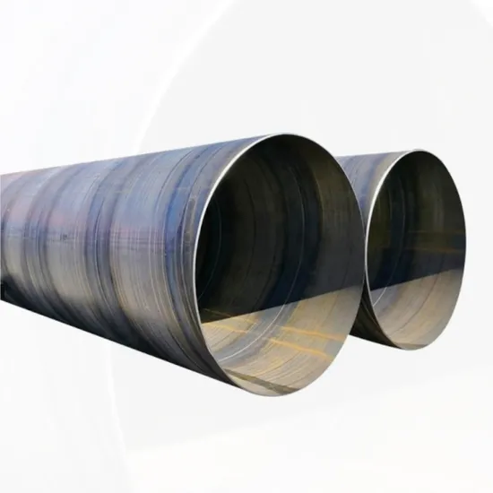 API 5L X42 X52 X56 X60 X70 SSAW 15mm to 3000mm Spiral Steel Pipe Piles Pipeline Large Diameter Carbon Ms Spiral Welded Steel Pipe for Water Oil and Gas 