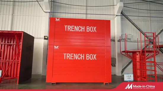 Lianggong High Quality Shoring Trench Box for Excavation Support System 
